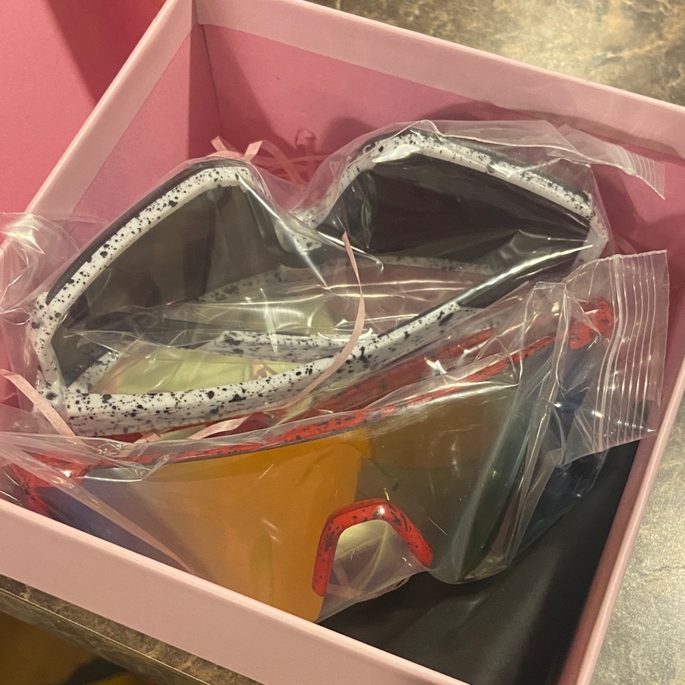 Colorful Ski Goggles